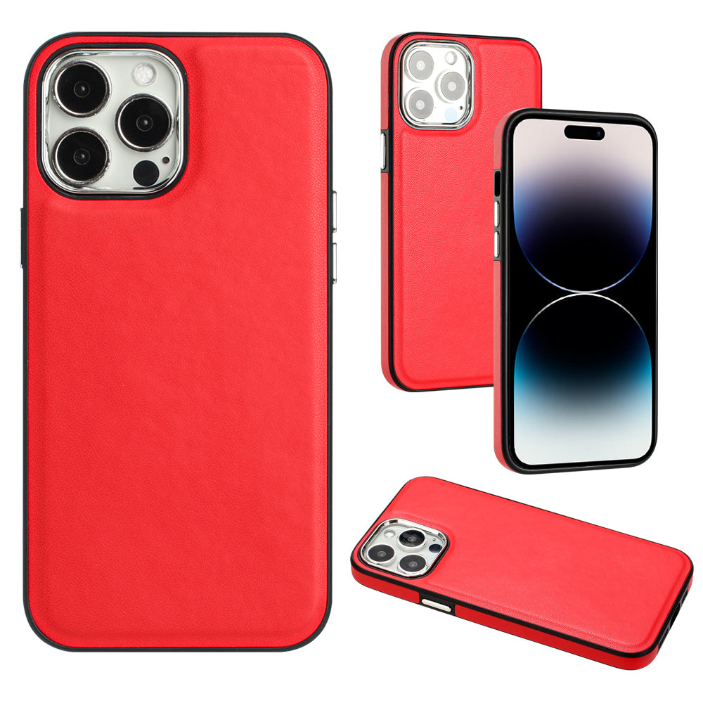 YB Leather Coating Series-6 For iPhone 14 Pro PU Leather TPU Shell Drop Protection Cell Phone Case YB Leather Coating Series-6 For iPhone 14 Pro PU Leather TPU Shell Drop Protection Cell Phone Case